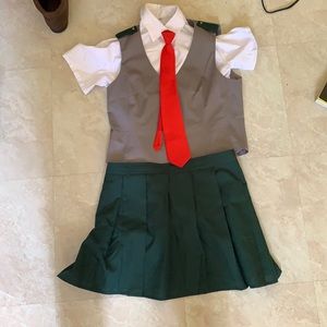My hero academia girl’s summer uniform cosplay